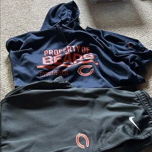Chicago Bears Nike Hoodie and Sweatpants Set